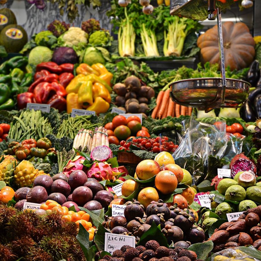 Pasar hasil pertanian